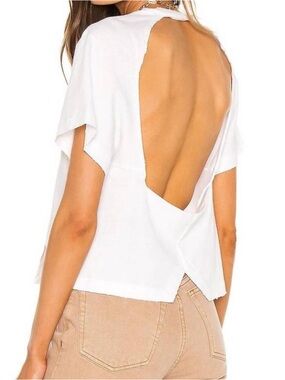 Noam Dalma open back tee shirt